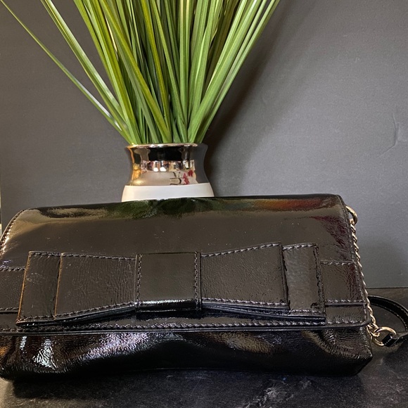 kate spade Handbags - Black Patent Leather Kate Spade Clutch